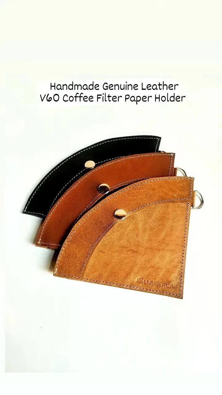 Leather V60 Filter Holder