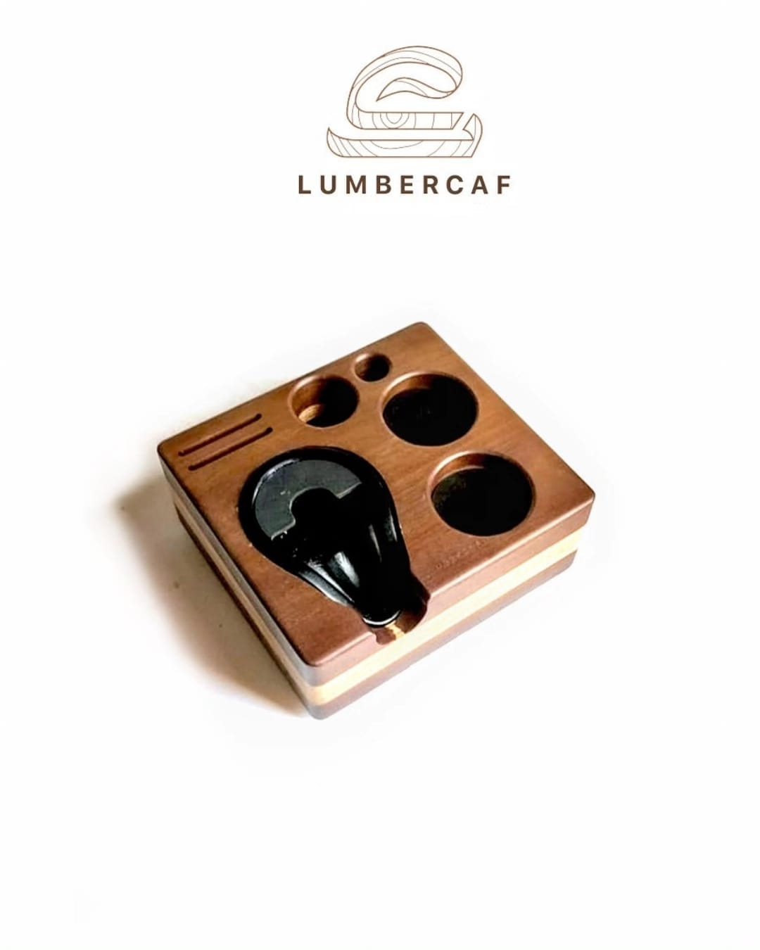 Walnut & Oak Tamping Station